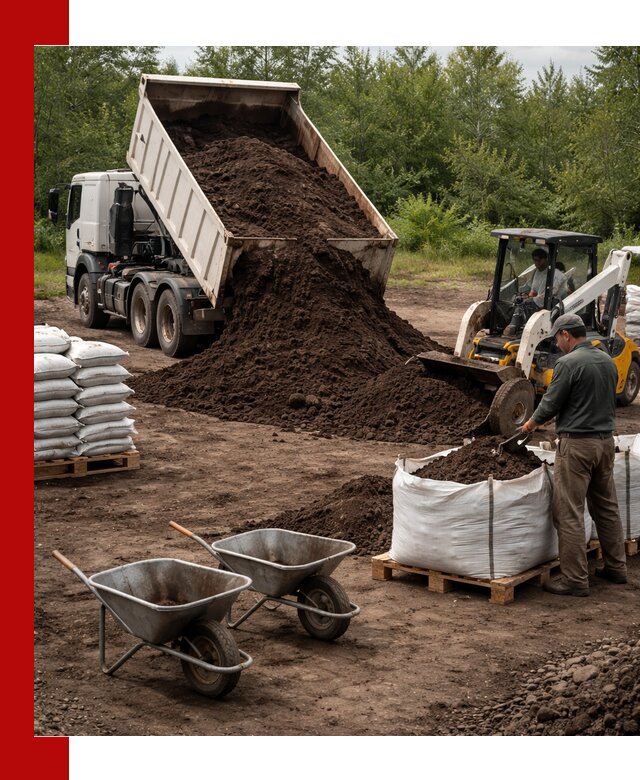 Доставка и продажа торфогрунта в Троицке оптом и в розницу