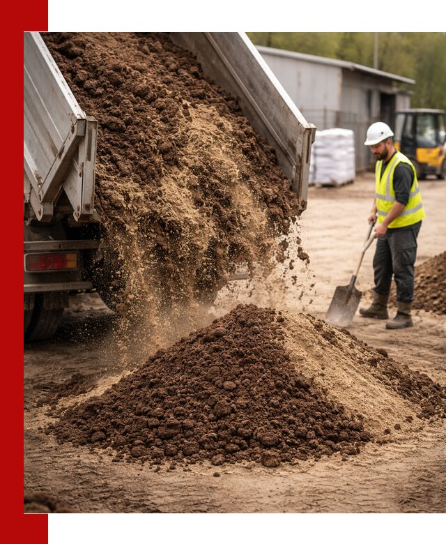 Доставка торфо-песчаной смеси в Троицке для строительства и озеленения