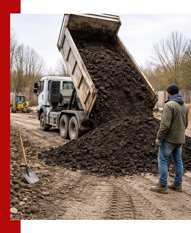 Доставка чернозема навалом в Троицке быстро и выгодно