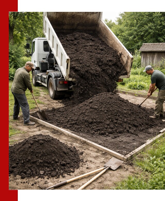 Купить чистый чернозем для огорода с доставкой в Троицке