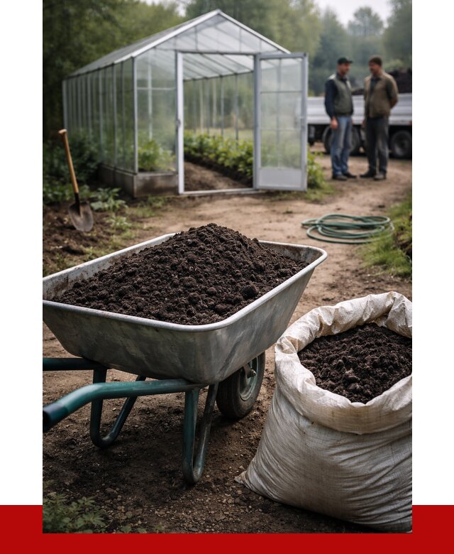 Чернозем для теплицы в Троицке с доставкой от 1547 р. | ПРОНЕРУДТрц