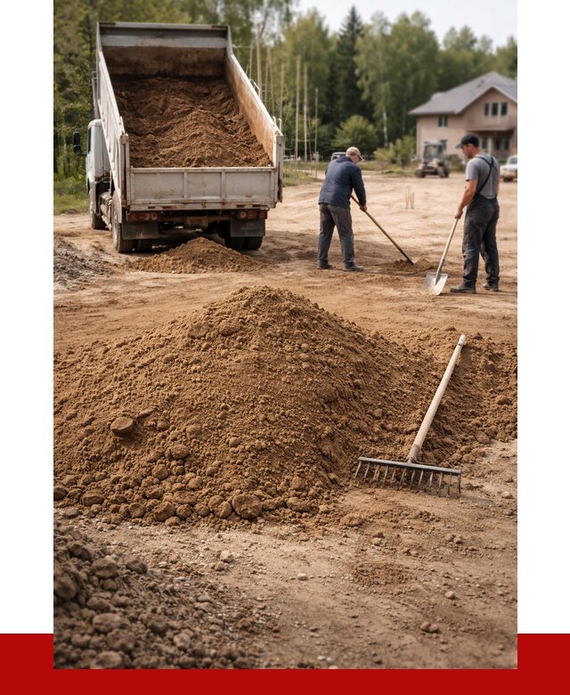 Суглинок для планировки в Троицке с доставкой от 4331 р. | ПРОНЕРУДТрц