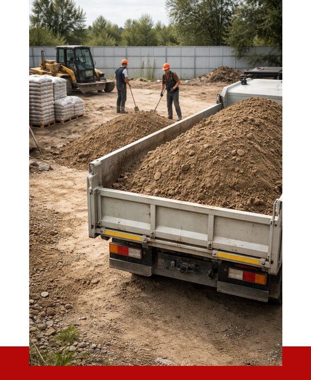 Супесь с доставкой в Троицке от 2526 р. за куб | ПРОНЕРУДТрц