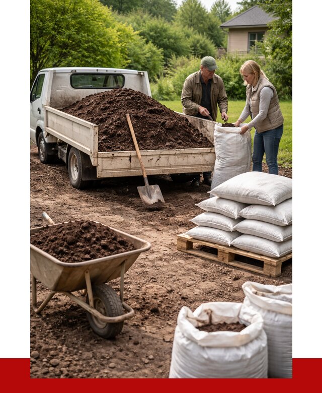 Перегной в мешках с доставкой в Троицке от 2268 р. | ПРОНЕРУДТрц