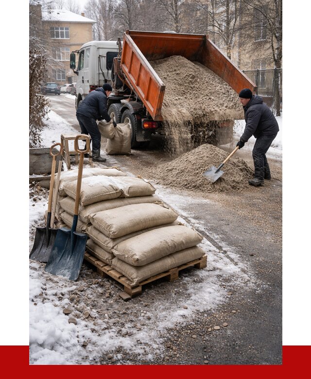 Противогололедные материалы оптом в Троицке от 4331 р. | ПРОНЕРУДТрц
