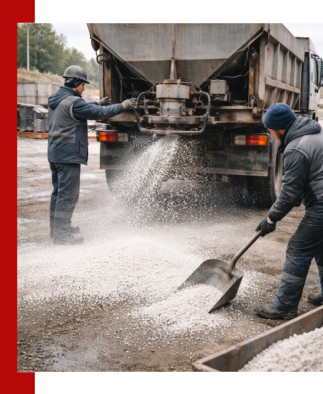 Доставка и продажа хлористого кальция в Троицке