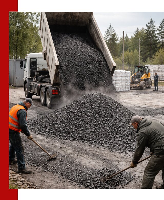 Доставка и продажа асфальтного гранулята в Троицке