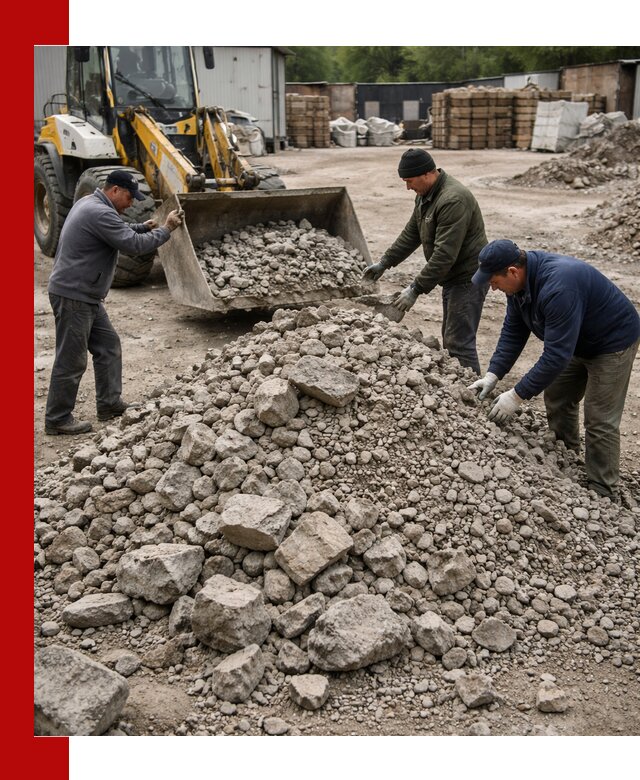 Демонтаж и вывоз бой бетона в Троицке