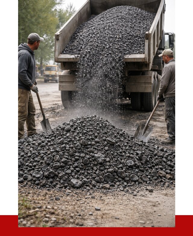 Дробленый асфальт в Троицке от 2887 р. с доставкой | ПРОНЕРУДТрц