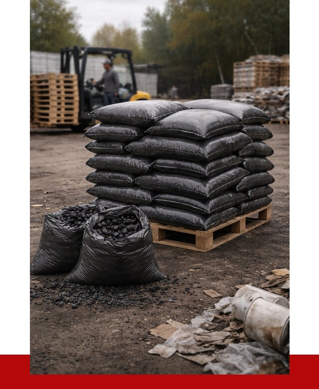 Купить уголь в мешках с доставкой в Троицке от 7733 р. | ПРОНЕРУДТрц