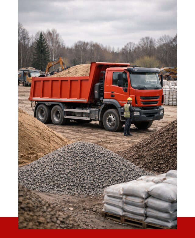 Доставка самосвалом 25 кубов в Троицке от 7733 р. | ПРОНЕРУДТрц