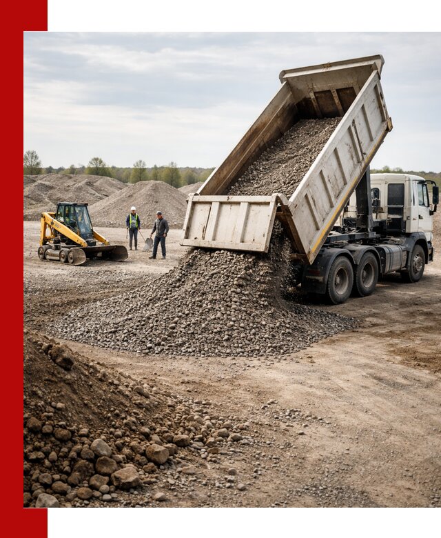 Доставка самосвалом 25 м³ в Троицке быстро и надежно