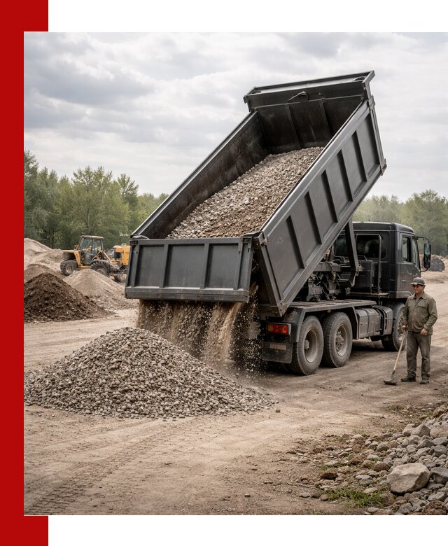 Доставка самосвалом 30 м3 по выгодным ценам в Троицке