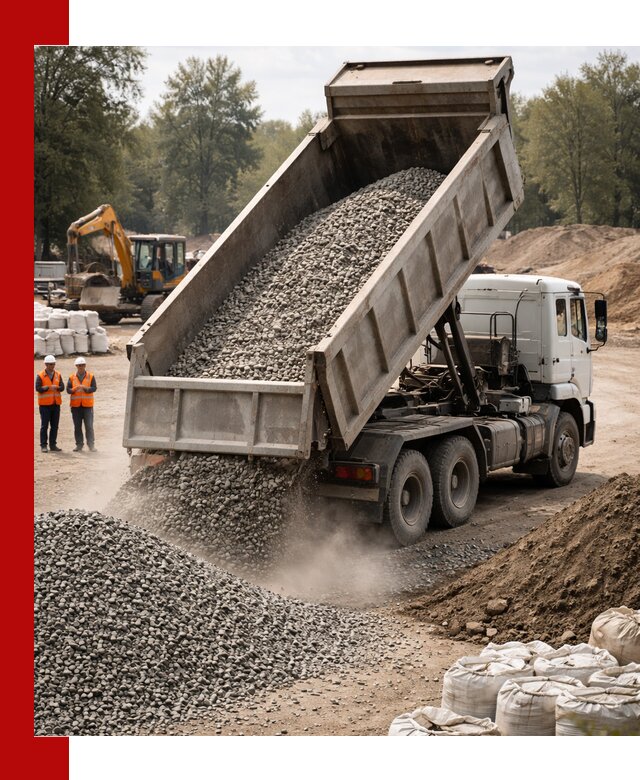 Аренда самосвала в Троицке для доставки сыпучих и нерудных материалов