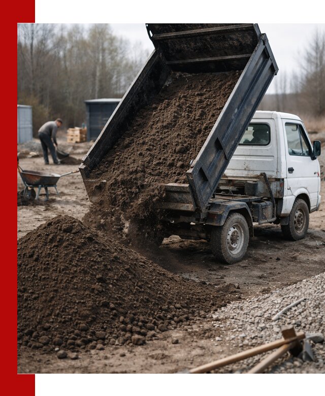 Аренда минисамосвала в Троицке для доставки сыпучих материалов