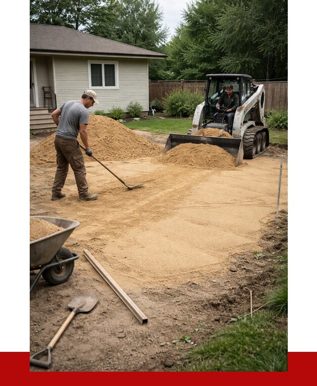 Отсыпка участка песком в Троицке, от 2578 р., ПРОНЕРУДТрц