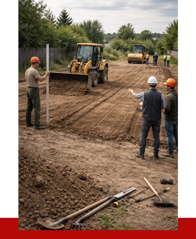 Планировка участка грунтом в Троицке от 4640 р ПРОНЕРУДТрц