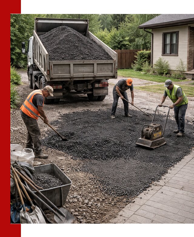 Асфальтовая крошка для двора с доставкой в Троицке